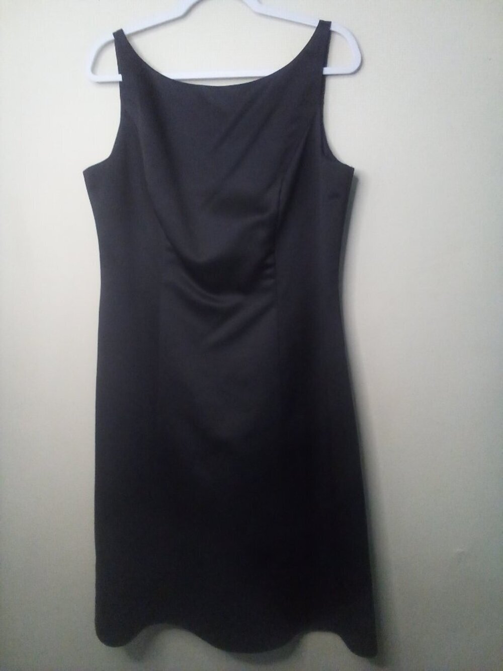 David's Bridal Dress Women 14 Sleeveless Bridesmaid Formal Black